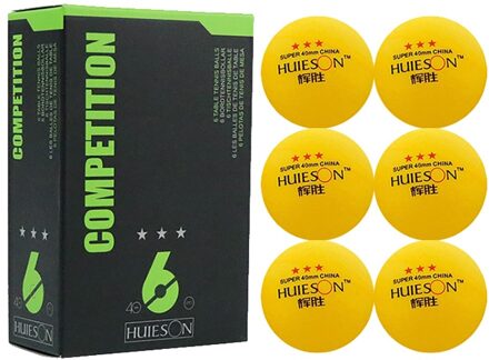 12/6 Stks/pak Professionele Plastic Ping Pong Ball 40 + Mm 3 Ster Materiaal Abs Tafeltennis Ballen tafeltennis Accessoires
