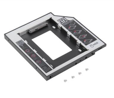 12.7mm Universal SATA 2nd HDD SSD Harde Schijf Caddy voor CD/DVD-ROM Optische Bay