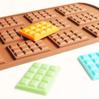 12 Cavity Square Silicone Cake Molds Chocolate Silicone Molds DIY Mold Baking Equipment And Accessories Stable Baking Cakes Tool