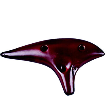 12 Holes Keramische Ocarina Muziekinstrument Fluit Houtblazers Gerookte Verbranden Alto C Voor Beginner Porselein Submarine Stijl