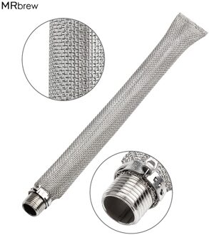 12 inch 30cm Rvs Bazooka Scherm 1/2 ''NPT Voor Homebrew Bier Waterkoker of Mash Tun/mesh filter
