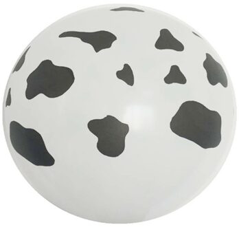 12 Inch Gedrukt Koe Latex Ballon 36Pcs Verdikte Zwart-wit Gevlekte Ballon Kinderen Verjaardagsfeestje Decoratie M09