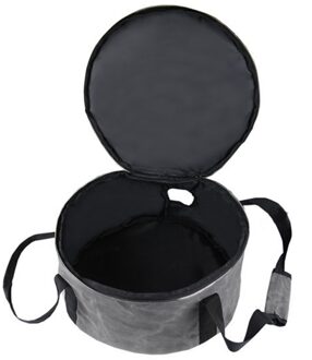 12 Inch Nederlandse Oven Canvas Organizer Camping Picknick Draagbare Hand Oven Opbergzakken Houden Bijna Alle Nederlandse Ovens grijs