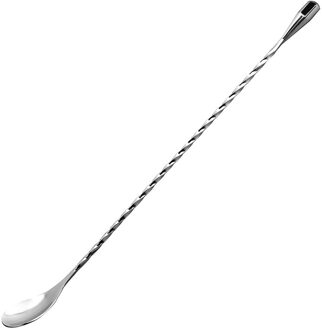 12 Inch Roestvrij Staal Mengen Lepel, Spiraal Patroon Bar Cocktail Shaker Lepel