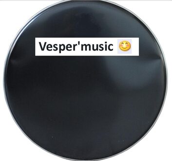 12 Inch Transparante Matte Kleur Sound Controlled Drum Heads Drum Huid Drum Oppervlak Geïmporteerde Pet Materiaal Nieuwkomers 14duim zwart