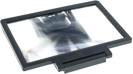 12 Inch Vouwen Vergroot 3D Vergrootglas Scherm Draagbare Hd Versterker Voor Mobiele Telefoon Stand Beugel