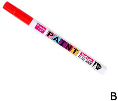 12 Kleuren 2.2-2.8 Mm Verf Pen Diy Fotoalbum Zwarte Kaart Pen Graffiti Teken In Keramische Ambachtelijke Metalen Olie marker Pen Schrijven Briefpapier