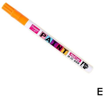 12 Kleuren 2.2-2.8 Mm Verf Pen Diy Fotoalbum Zwarte Kaart Pen Graffiti Teken In Keramische Ambachtelijke Metalen Olie marker Pen Schrijven Briefpapier