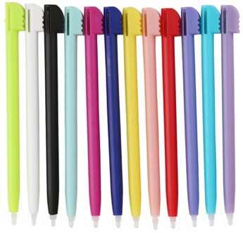 12 Kleuren/Lot Plastic Touch Screen Stylus Pen Voor Nintendo 3DS Xl Voor Ndsi Xl Game Accessoires