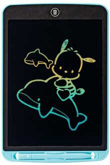 12 "Kleurrijke Lcd Schrijven Tablet Kid Tekentafel Voor Tekening Pads Met Pen Kinderen Brithdays 12 duim kleur blauw