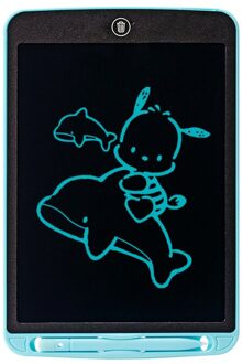12 "Kleurrijke Lcd Schrijven Tablet Kid Tekentafel Voor Tekening Pads Met Pen Kinderen Brithdays 12 duim single blauw