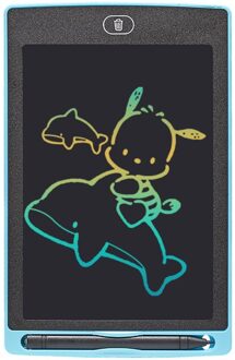 12 "Kleurrijke Lcd Schrijven Tablet Kid Tekentafel Voor Tekening Pads Met Pen Kinderen Brithdays 8.5 duim kleur blauw