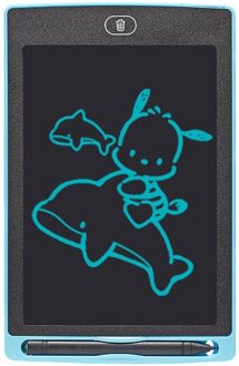 12 "Kleurrijke Lcd Schrijven Tablet Kid Tekentafel Voor Tekening Pads Met Pen Kinderen Brithdays 8.5 duim single blauw