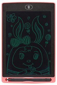 12 "Kleurrijke Lcd Schrijven Tablet Kid Tekentafel Voor Tekening Pads Met Pen Kinderen Brithdays 8.5 duim single roze