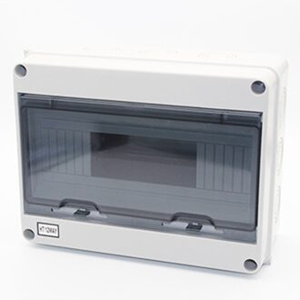 12 Manier Plastic Elektrische Verdeelkast Waterdichte Mcb Box Behuizing Box Junction Box Ht Serie