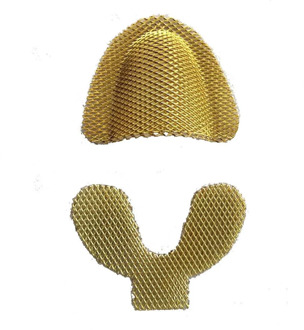 12 pcs/6 pairs Denture Reinforcement Mesh Metal Palatal Reinforcement Mesh Upper + Lower Dentist material Dental Tools