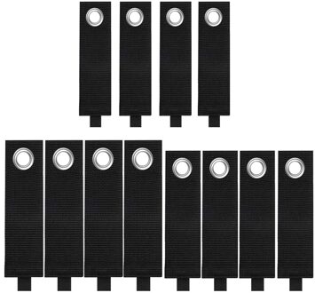 12 Pcs Heavy Duty Opslag Bandjes Tool Organisatoren Opslag Nylon Bevestiging Bandjes Voor Huis Kelder Haak Slang Touw Wrap