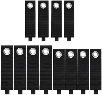 12 Pcs Heavy Duty Opslag Bandjes Tool Organisatoren Opslag Nylon Bevestiging Bandjes Voor Huis Kelder Haak Slang Touw Wrap