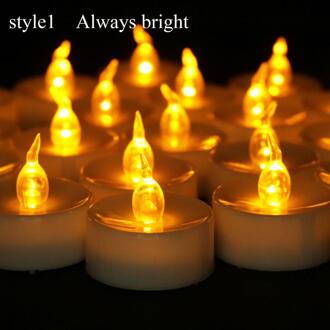 12 Pcs Led Zeven Kleuren Vlamloze Hart Wedding Party Decoratie Neon Lamp Valentijnsdag Slaapkamer Home Decor Nigh style1