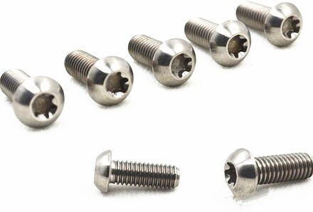 12 pcs M8 x 20mm Titanium Remschijf Bouten-Ducat