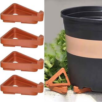 12 Pcs Onzichtbare Low Profile Bloempot Voeten Home Garden Plant Pot Voeten Risers Tuin Bloem Ondersteunt