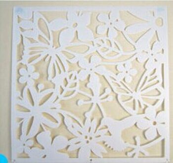 12 Pcs Scheidingswand Kamer Scheidingswand Scheidingswanden Partities Muurstickers Scheidingswanden Scheidingswanden Kamerscherm wit bloem