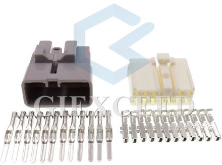 12 Pin Vrouwelijke Mannelijke Auto Wire Connector Elektrische Harnas Auto Stopcontact 2 Sets mannetje