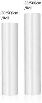 12 + 15 + 20 + 25 + 30Cm * 500Cm Dikker Keuken Vacuumsealing Zakken Herbruikbare Rolls vers Houden Voedsel Saver Koelkast Opbergtas 07