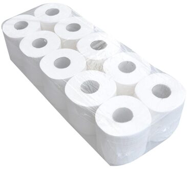 12 Roll Houtpulp Toiletpapier Handdoek 5 Lagen Reliëf Food Grade Geen Core Tissue