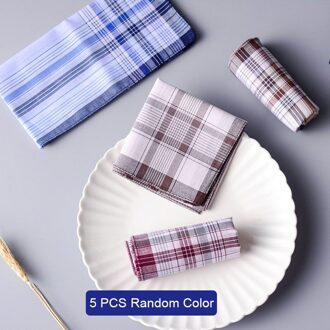 12 Stks/partij 38*38Cm Streep Plaid Business Sjaals Pak Zakdoeken Katoen Casual Vrouwen Mannen Pocket Plein Zakdoek Mouchoir homme