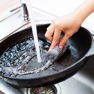 12 Stks/partij Melamine Spons Metal Mesh Keuken Super Wasmiddel Cleaning Tools Ontvetten Pot Brush Cleaner Staal Pads