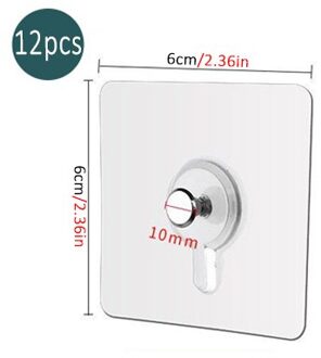 12 Stks/partij Muurschilderingen Haken Fotolijsten Rack Multi-Gebruik Muur Tissue Dozen Schilderen Hanger Decoratie Haken