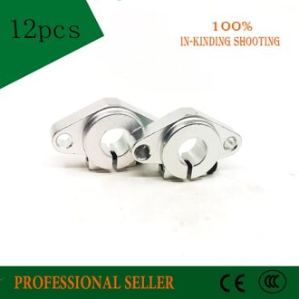 12 stks/partij SHF12 Lineaire Rail 12mm horizontale lineaire as ondersteuning 12mm As Ondersteuning XYZ Tabel CNC SHF-Serie rail As
