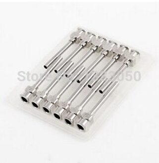 12 Stks Rvs 2 3mm Innerlijke Dia 12ga Dispenser Naalden Tip