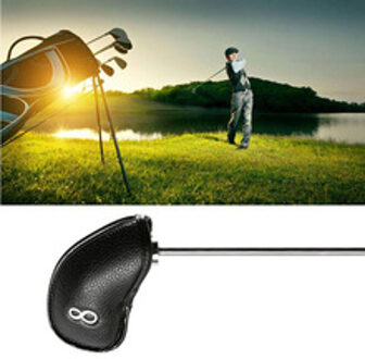 12 stks/set Golf Club Head Reistas Buitensporten Covers Protector Golf Head Cover Sets Accessoires PU lederen Club Heads