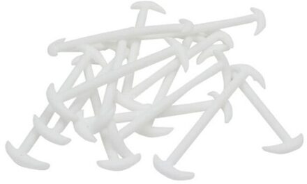 12 Stks/set Lederen Siliconen Schoenveters Sneakers Schoenen Lace Lui Geen Tie Schoenveters Elastische Siliconen Schoenveter Geschikt Unisex Veters wit