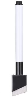 12 Stks/set Magnetische Zwarte Kleur Whiteboard Marker Pennen Uitwisbare Droog Vegen Markers Voor Kantoor School Student Levert