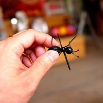 12 stks/set Mini Mieren Tandenstoker Hardwerkende Mieren Fruit Vorken Dessert Salade Vorken Servies Meerdere Gebruik Voor Party