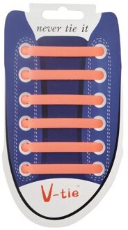 12 Stks/set Siliconen Light Up Lichtgevende Schoenveters Flash Party Gloeiende Schoen Kant Shoestrings Lui Geen Stropdas Shoeslace L4 Oranje