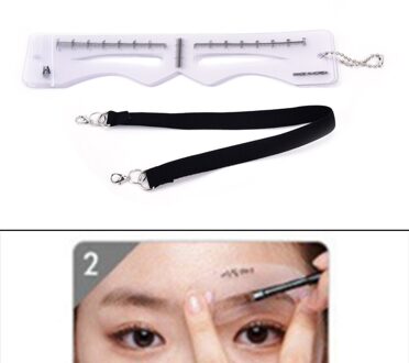 12 Stks/set Wenkbrauw Tekening Gids Sjabloon Wenkbrauw Stencils Herbruikbare Wenkbrauw Sjabloon Diy Make Up Gereedschap Wenkbrauw Heerser