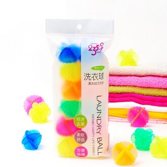 12 stks/zak Was Droger Wassen Bal Schoon Bal Machine Wassen Cleaner Herbruikbare voor Thuis Hotel via
