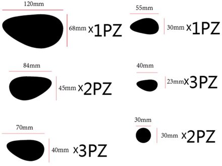 12 Stuks 3d Spiegel Stickers Vinyl Verwijderbare Muursticker Sticker Home Decor Art Diy Spiegel Sticker Decoração Para Sala zwart