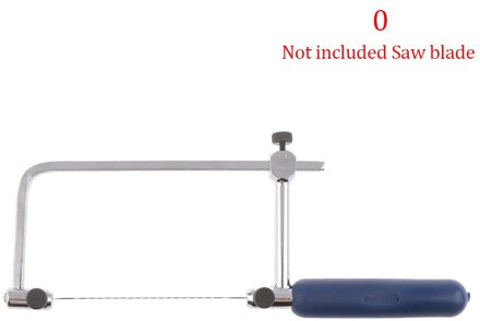 12 Stuks 4 "Verstelbare Frame Sawbow U-vorm Omgaan Decoupeerzaag Voor Houtbewerking Handje (3 12stk Saw)