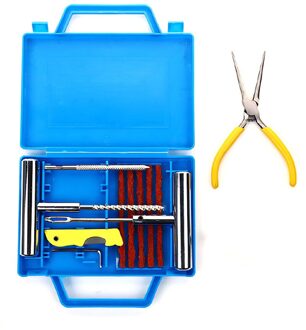 12 Stuks Auto Tire Repair Kit Vacuüm Band Motorfiets Elektrische Auto Banden Reparatie Tools Professionele Tyre Repair Kit