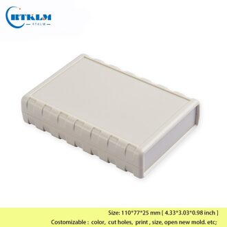 12 STUKS circuit elektronische boards instrument behuizing abs plastic behuizing draad verbinding DIY project case 111.5*77 * 25.5mm BMD60036-A1