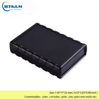 12 STUKS circuit elektronische boards instrument behuizing abs plastic behuizing draad verbinding DIY project case 111.5*77 * 25.5mm BMD60036-A2