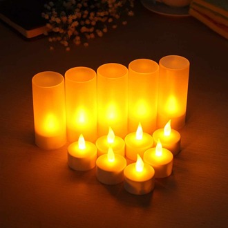 12 Stuks Led Kaars Lamp Batterij Aangedreven Vlamloze Thee Licht Home Voorstellen Bruiloft Verjaardag Christmas Party Decoratie Benodigdheden