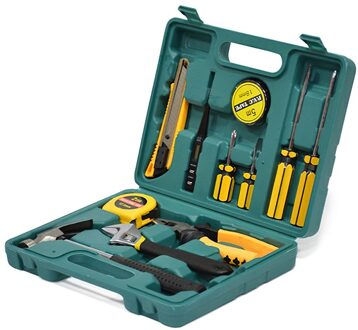 12 Stuks Multi-purpose Huishoudelijke Tool Kit-Inclusief Alle Basic Gereedschap Voor Thuis, Garage, kantoor En Universiteit Slaapzalen