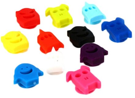 12 Stuks Siliconen Glas Marker Kleurrijke Cartoon