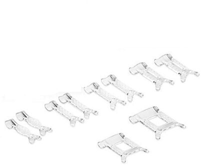 12 Stuks Siliconen Onzichtbare Ring Clear Richter Size Onzichtbare Fit Elke Losse Ringen Fix Pad Transparante Regulator Reducer Ring Sizer
